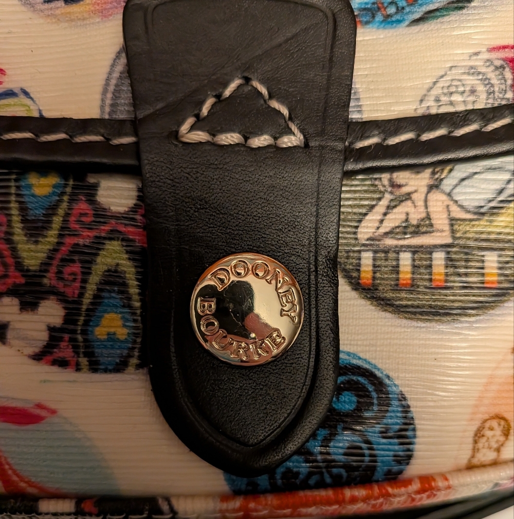 Dooney & Bourke Disney Collaboration "Button" Pattern - Picture 2 of 9
